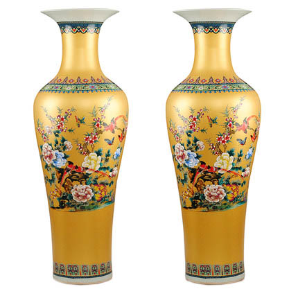 Compatible porcelain Jahrriesnge  for european style enamel vase cna1039 