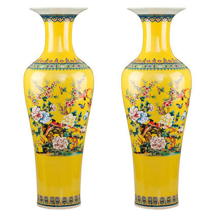 Compatible porcelain Jahrriesnge  for european style enamel vase cna1040 