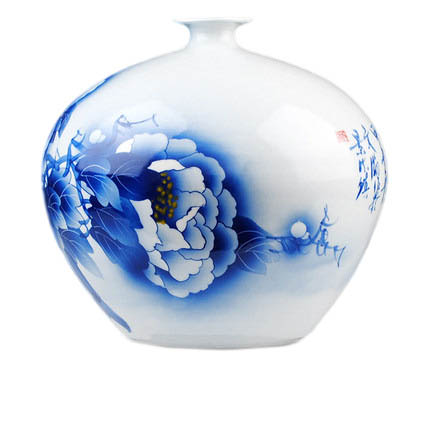 Compatible porcelain Jahrriesnge  for peony blossom vase cna1054 