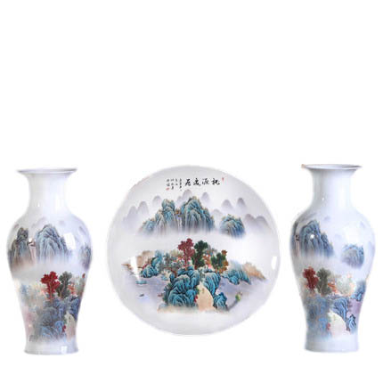 Compatible porcelain Jahrriesnge  for vase set 3pcs cna1060 