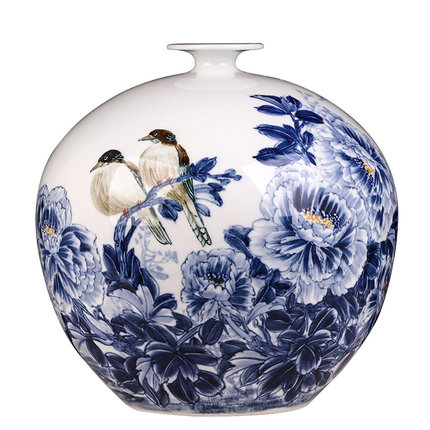 Compatible porcelain Jahrriesnge  for flowers and birds vase cna1108 