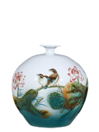 Compatible porcelain Jahrriesnge  for flowers and birds vase cna1111 