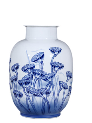 Compatible porcelain Jahrriesnge  for flowers and birds vase cna1115 