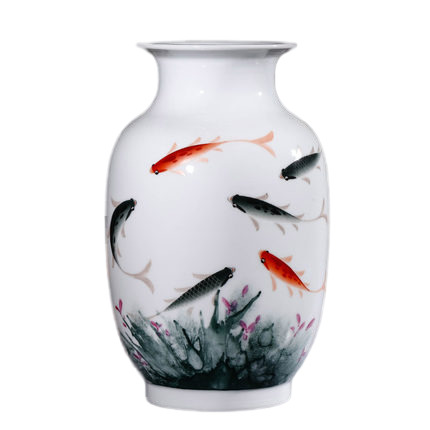 Compatible porcelain Jahrriesnge  for fish vase cna1122 