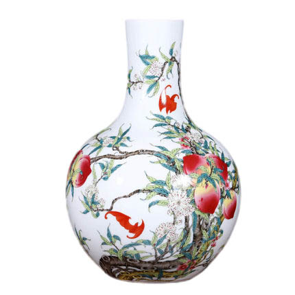 Compatible porcelain Jahrriesnge  for nine peach illustration vase cna1125 