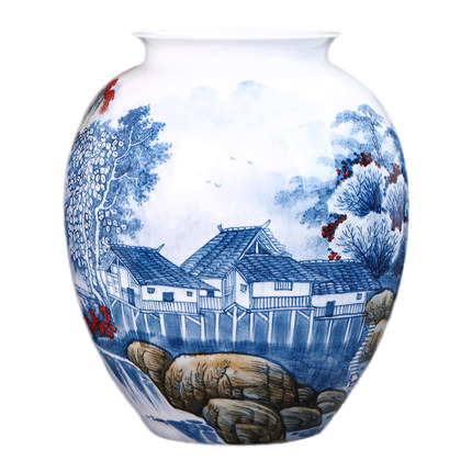 Compatible porcelain Jahrriesnge  for hand painted big vase cna1141 