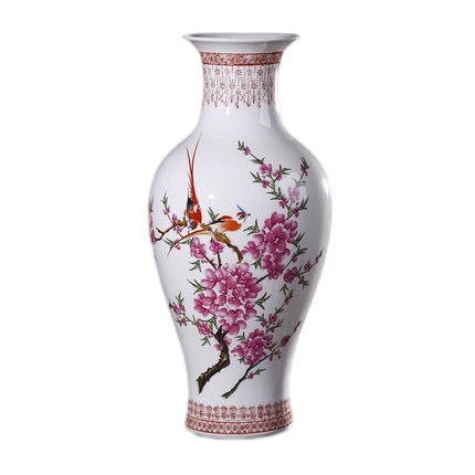 Compatible porcelain Jahrriesnge  for spring scenery vase cna1165 