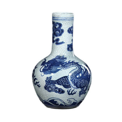 Compatible porcelain Jahrriesnge  for crack dragon vase cna1178 