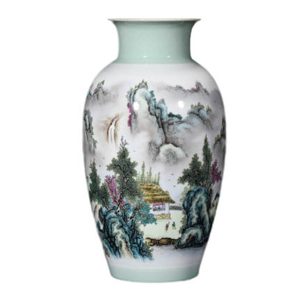 Compatible porcelain Jahrriesnge  for colorful vase cna1273 