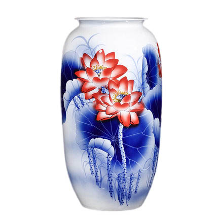 Compatible porcelain Jahrriesnge  for lotus flower vase cna1357 