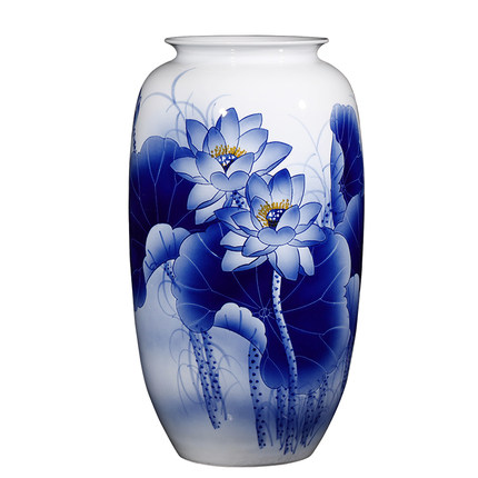 Compatible porcelain Jahrriesnge  for lotus flower vase cna1358 