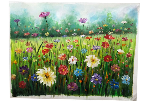 Compatible Oil Painting JAHRRIESNGE  for flower-lpg0086 