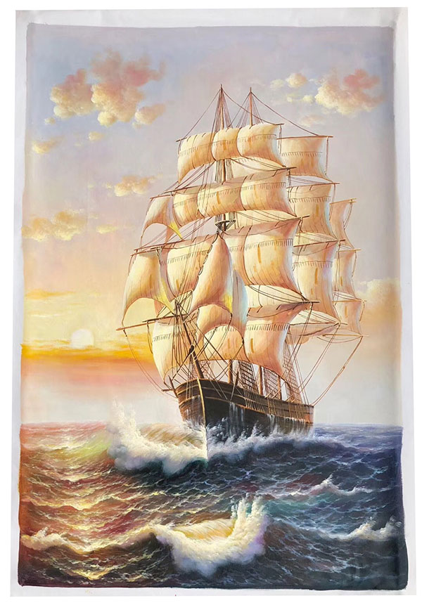 Compatible Oil Painting JAHRRIESNGE  for ship-lpg0171 