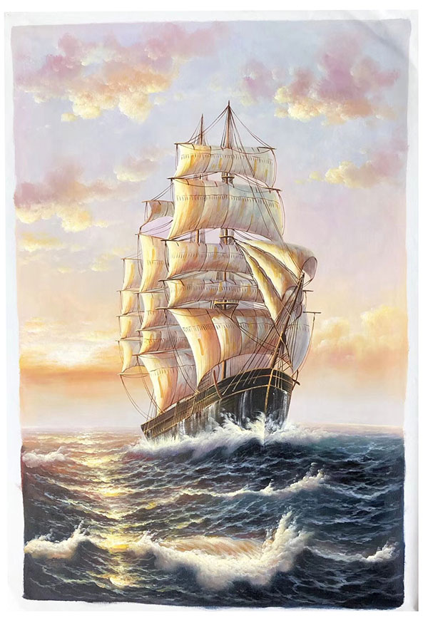 Compatible Oil Painting JAHRRIESNGE  for ship-lpg0174 