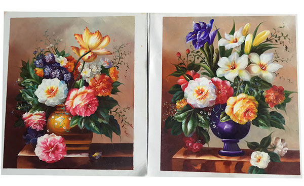 Compatible Oil Painting JAHRRIESNGE  for flower-lpg0355 