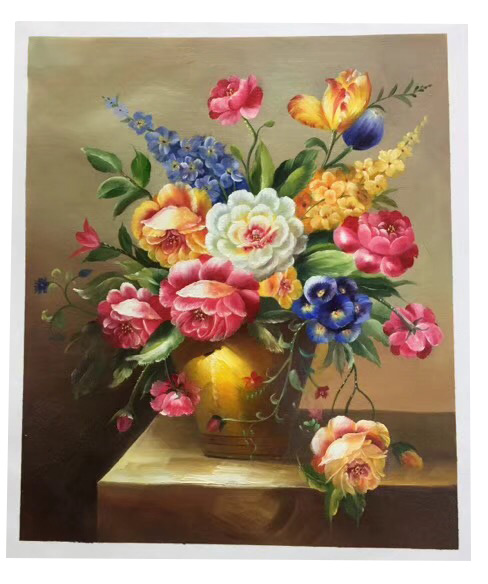 Compatible Oil Painting JAHRRIESNGE  for flower-lpg0360 