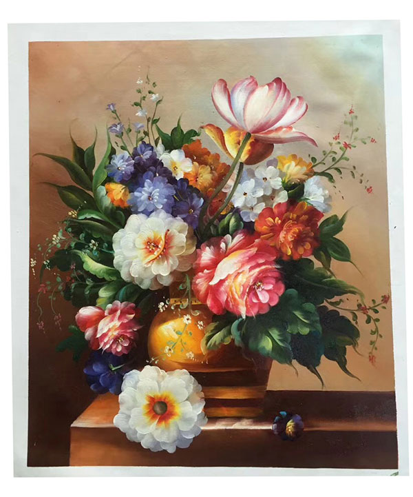 Compatible Oil Painting JAHRRIESNGE  for flower-lpg0361 