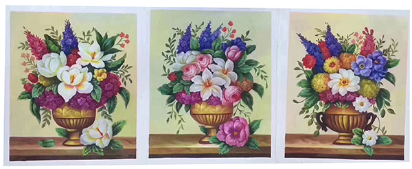 Compatible Oil Painting JAHRRIESNGE  for flower-lpg0369 