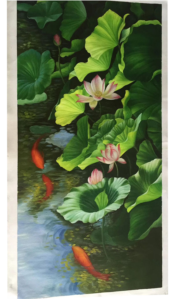 Compatible Oil Painting JAHRRIESNGE  for lotus-lpg0375 