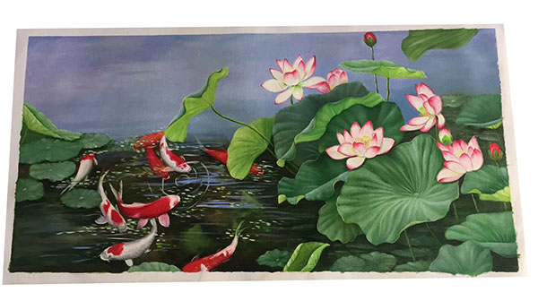 Compatible Oil Painting JAHRRIESNGE  for lotus-lpg0376 