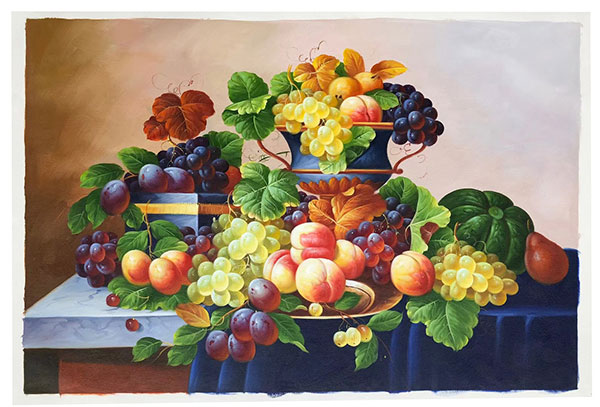 Compatible Oil Painting JAHRRIESNGE  for fruit-lpg0391 