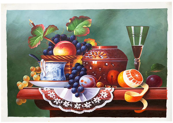 Compatible Still Life Jahrriesnge  for fruits-lpg0837 