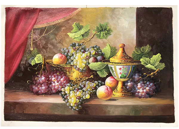 Compatible Still Life Jahrriesnge  for vase-fruits-lpg0880 