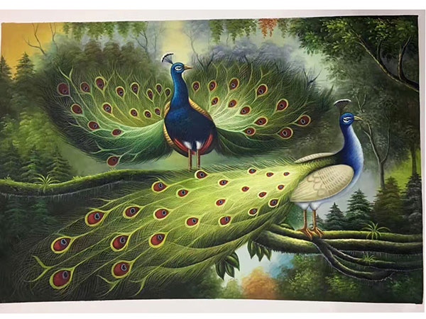 Compatible Animals Jahrriesnge  for happy-peacock-lpg1024 