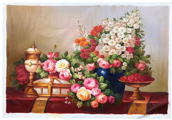 Compatible Still Life Jahrriesnge  for flower-lpg1915 