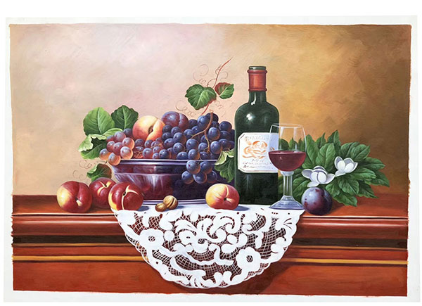 Compatible Still Life Jahrriesnge  for fruit-lpg1918 