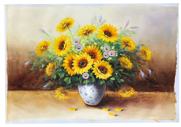 Compatible Still Life Jahrriesnge  for sunflower-lpg1928 