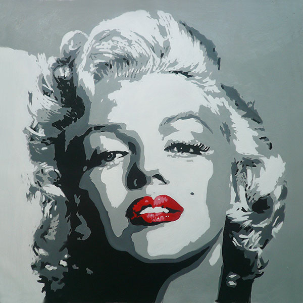 Compatible Portrait Jahrriesnge  for Marilyn Monroe lpg2639 